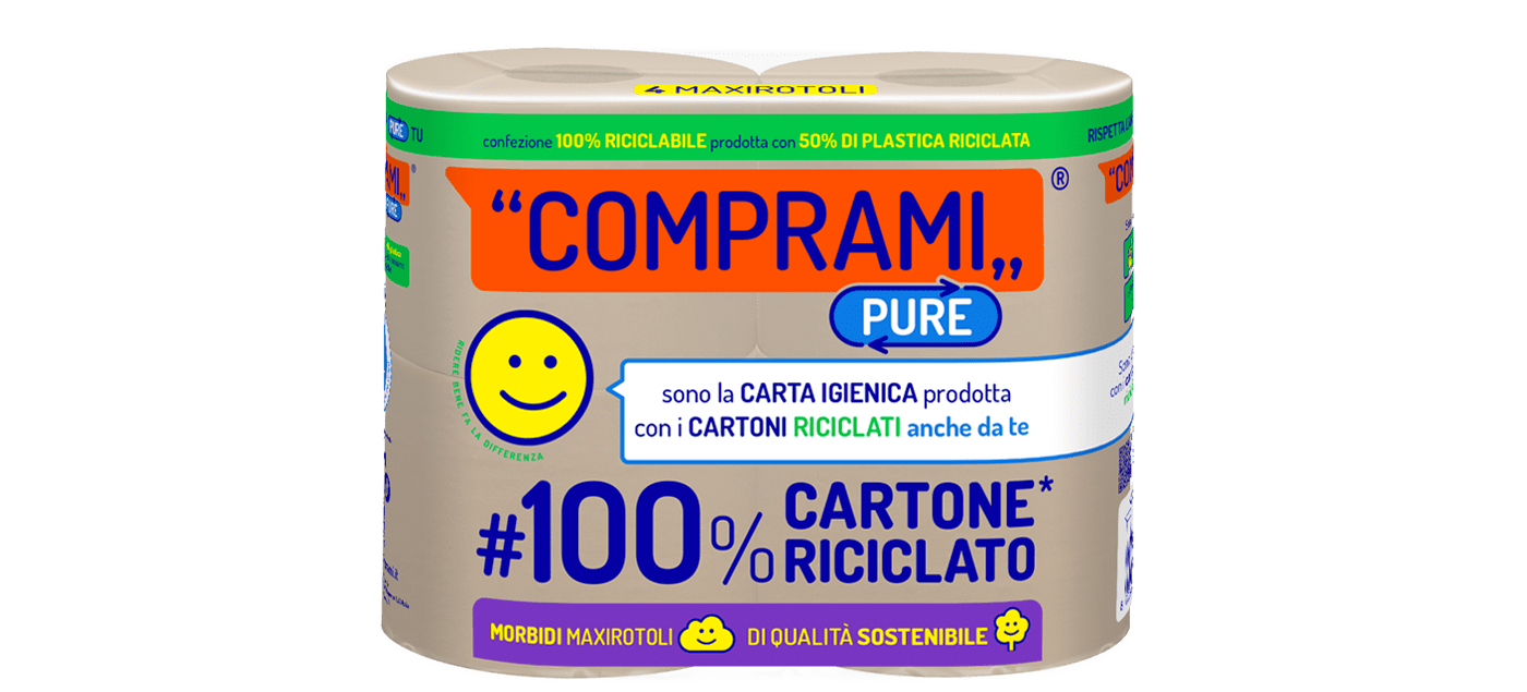 4 rotoli - 300 strappi - 3 veli